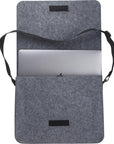 Laptoptas Layla | Vilt | 15 inch | Klittenband