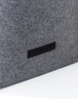 Laptoptas Layla | Vilt | 15 inch | Klittenband