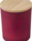Kaars Josiah | Glas met bamboe deksel | Sojawas | 280 g
