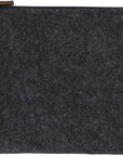 Cosmetisch tasje Lucy | Vilt | Synthetisch leren details