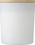Kaars Josiah | Glas met bamboe deksel | Sojawas | 280 g