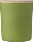 Kaars Josiah | Glas met bamboe deksel | Sojawas | 280 g