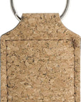 Sleutelhanger Madelyn | Kurk | Vierkant