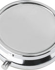 Pillendoos Zara | Metaal | 3 compartimenten | Spiegel
