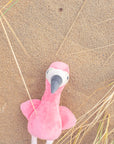 Pluchen flamingo Alicia | 18 cm
