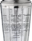 Cocktailshaker Adela | Glas | 400 ml