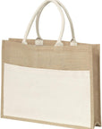Jute tas Livvie | Gelamineerd | 325 g/m²