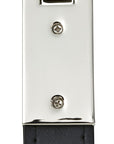 Sleutelhanger Keon | Staal en synthetisch leer