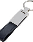 Sleutelhanger Keon | Staal en synthetisch leer