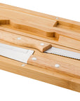 Messenset Tony | Bamboe | 2 st | Magnetische doos