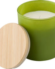Glazen kaars Lucas | Plantaardig was | 200 g