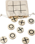 Boter-kaas-en-eieren-spel | Hout | Katoenen hoes