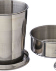 Opvouwbare beker Annette | Rvs 304 | 220 ml