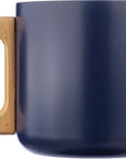Mok Dwight | Rvs | Houten handvat | 400 ml