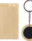 Sleutelhanger Gene | Bamboe | Rond