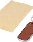 Sleutelhanger Jill | Leer | Ovaal