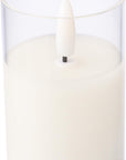 LED-kaars Serin | Glazen houder