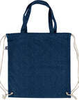Trekkoordtas Dex | Denim | 6,6 l
