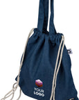 Trekkoordtas Dex | Denim | 6,6 l