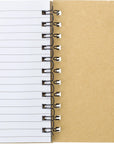 Notitieboek Niall | Bamboelook | Met notitieblaadjes en balpen