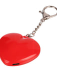 Sleutelhanger met lampje Gleamo | Hartvorm