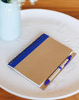 Notitieboek Stella | Karton | Gelijnd | Met balpen