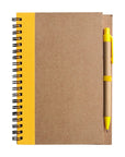 Notitieboek Stella | Karton | Gelijnd | Met balpen
