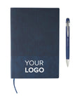 Notitieboekset Tarek | Synthetisch leer | A5 | Met balpen