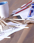 Tekenstift-set Carmelita | Houten doos