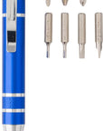 Zaklamp en schroevendraaier Olivia | Aluminium | 2-in-1