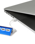 USB-hub Leo | Aluminium | 4 poorten