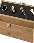 Wijnset Gareth | Bamboe | 4 stuks