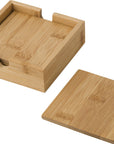 Onderzettersset Archer | Bamboe | 4 stuks
