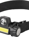 Hoofdlamp Mina | Kunststof | LED + COB | USB-C oplaadbaar