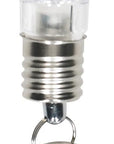 Sleutelhanger Hakeem | Kunststof | Peervorm | LED