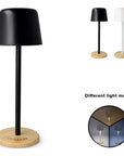 Solis Dimbare Tafellamp met Bamboe basis - JEFFS. Merchandise