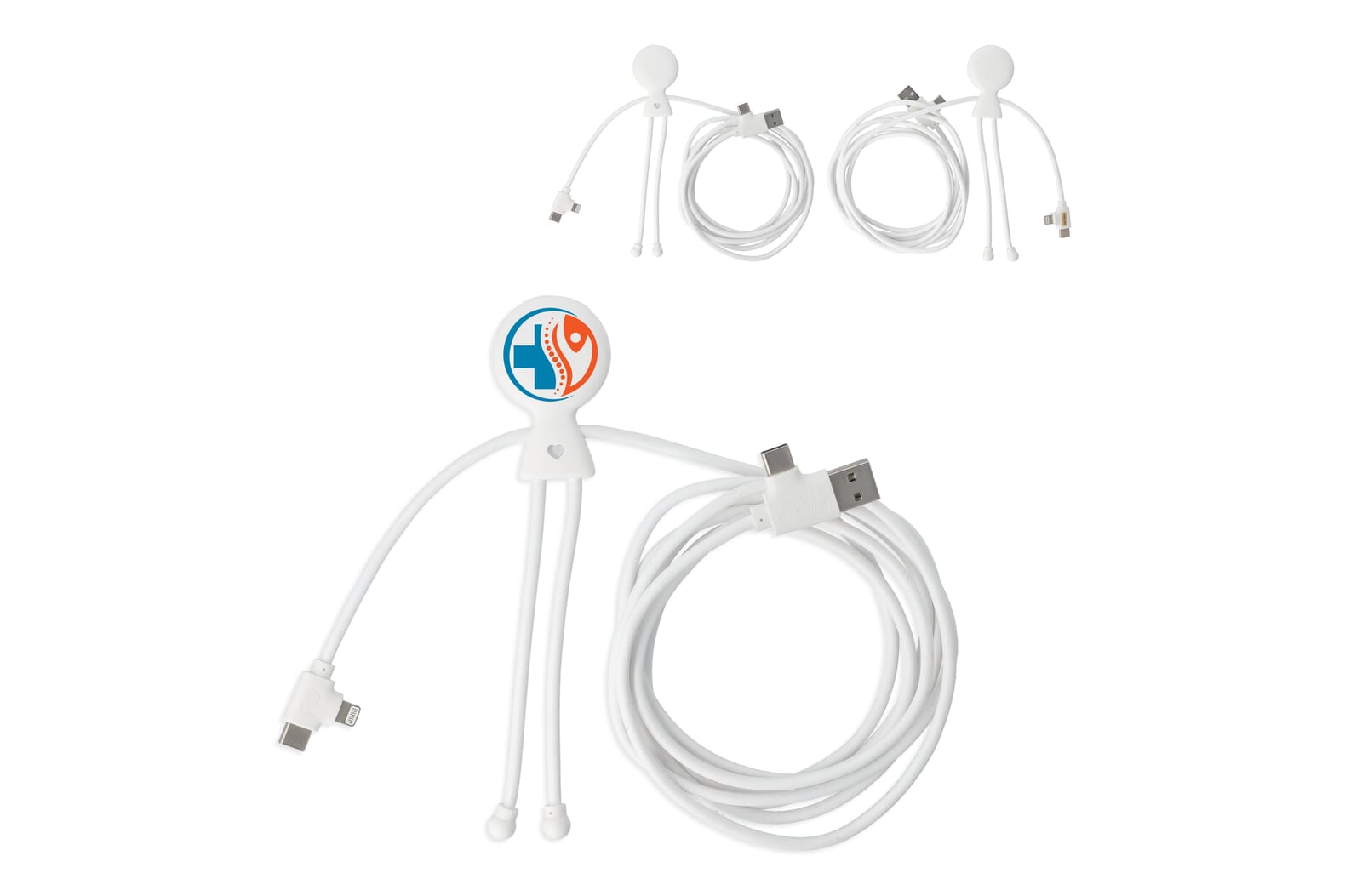 2092 - Xoopar Mr Bio Long 60 W PD Multi Oplaadkabel 2 Meter - JEFFS. Merchandise