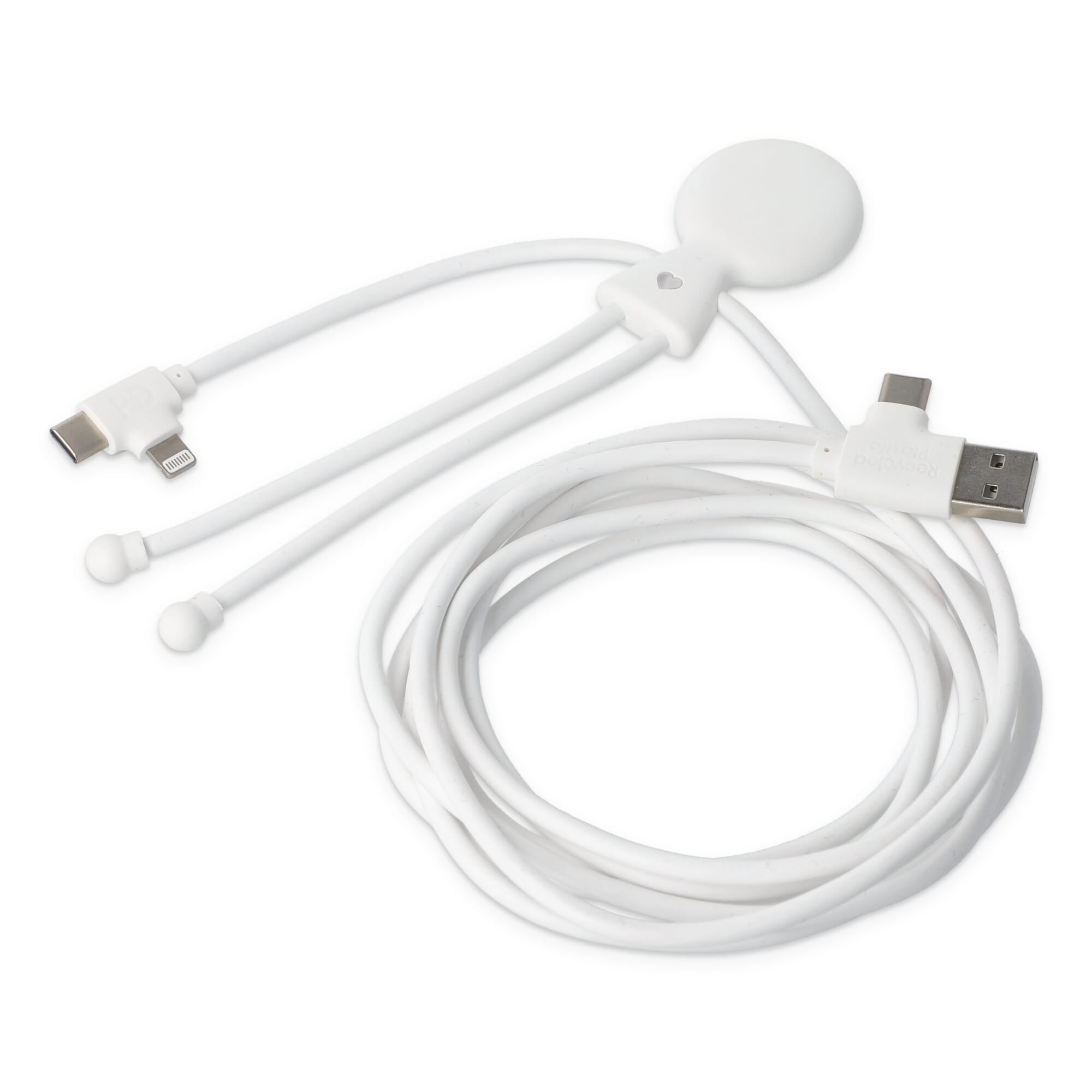 2092 - Xoopar Mr Bio Long 60 W PD Multi Oplaadkabel 2 Meter - JEFFS. Merchandise