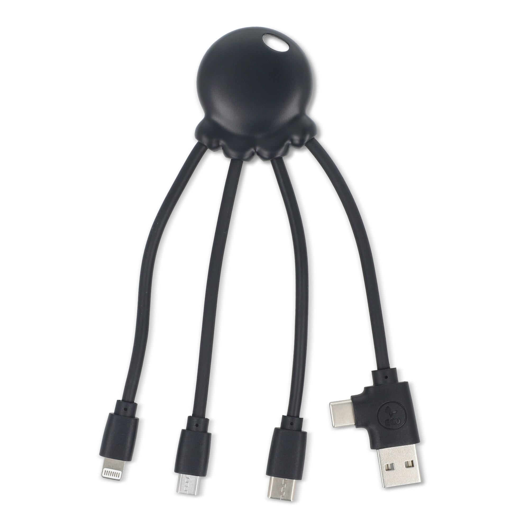 4009| Xoopar Eco Octopus Oplaadkabel Ocean Bound Plastic - JEFFS. Merchandise