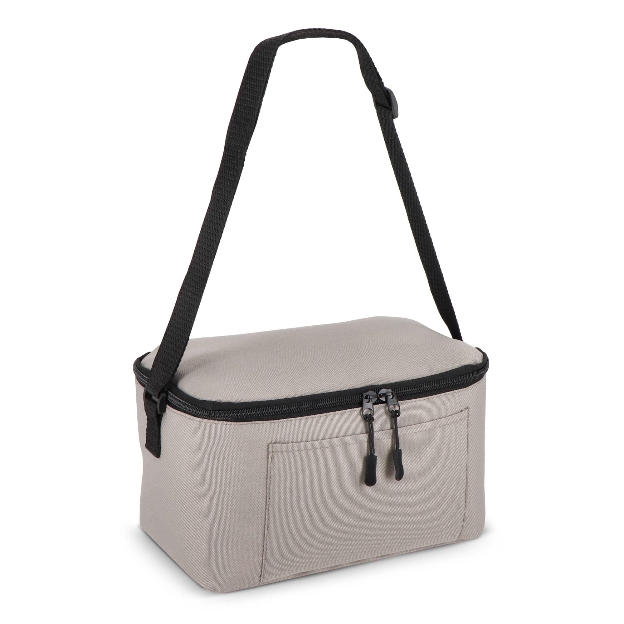 600D gerecycled PET koeltas voor 6 blikjes 25 x 14.5 x 15.5 cm 5 L - JEFFS. Merchandise