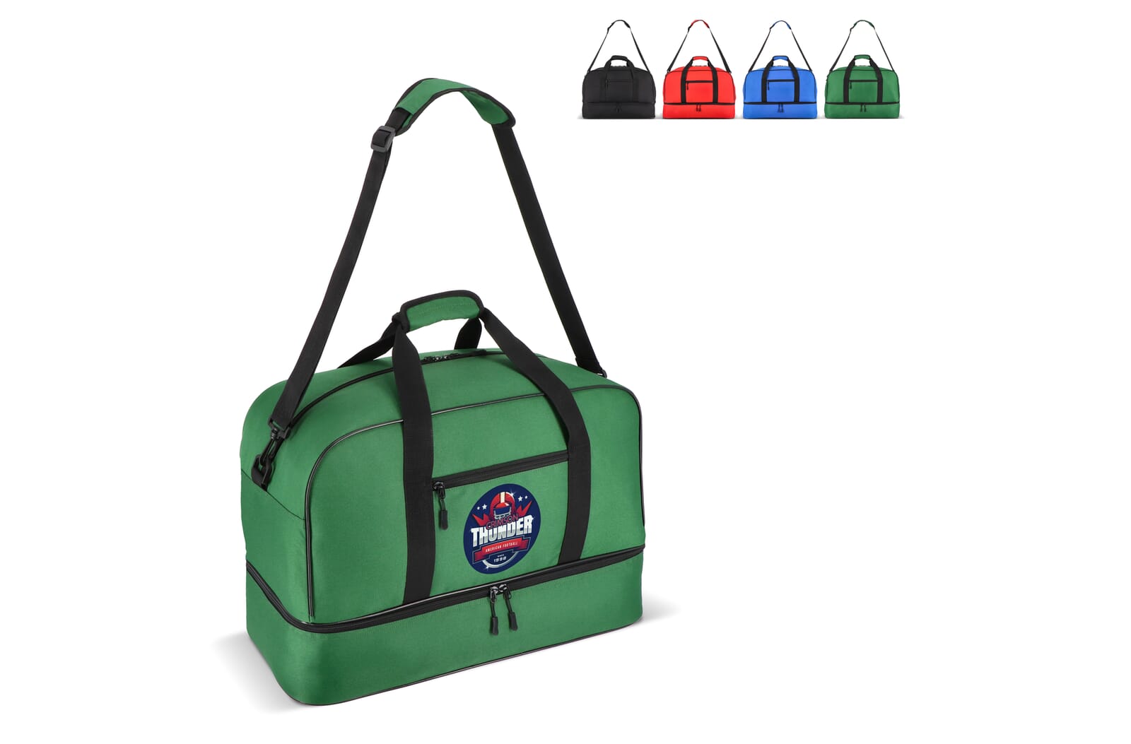 600D gerecycled PET sport- en reistas 55.5 x 25 x 36 cm 50 L - JEFFS. Merchandise