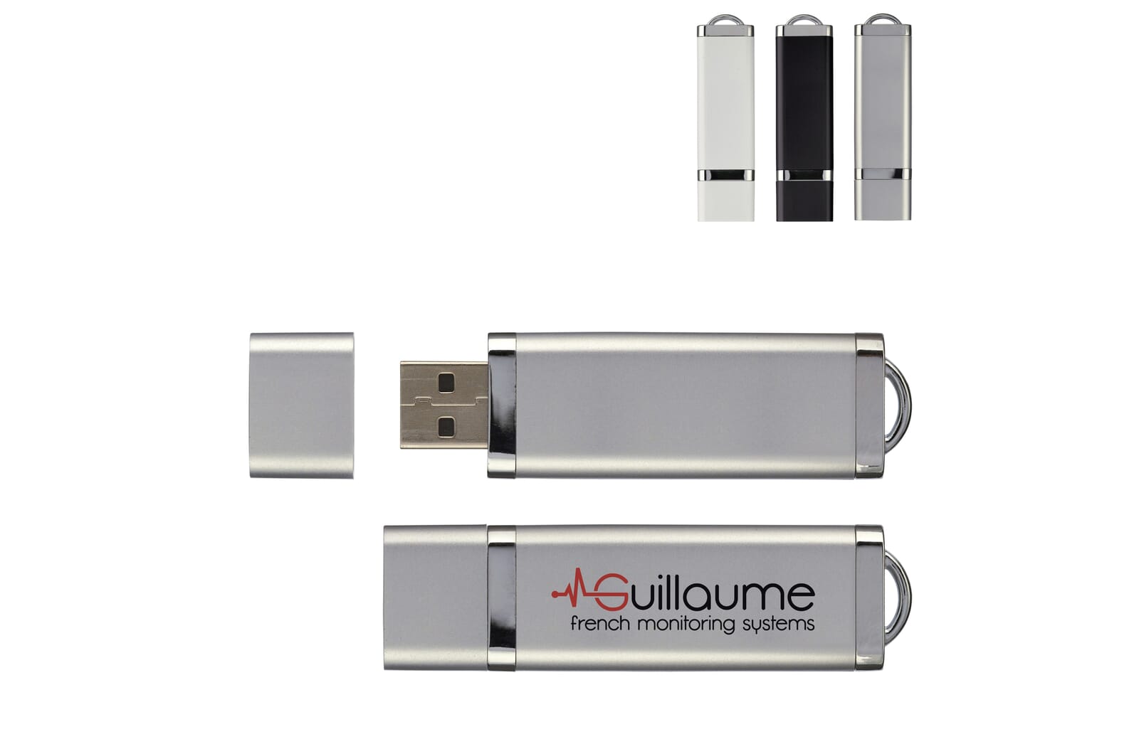 USB stick 2.0 slim 8GB Wit