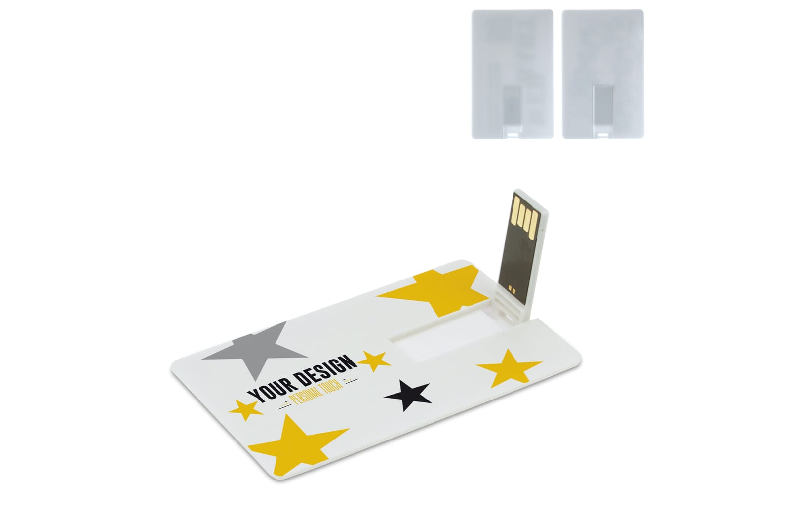 USB stick 2.0 card 8GB Wit