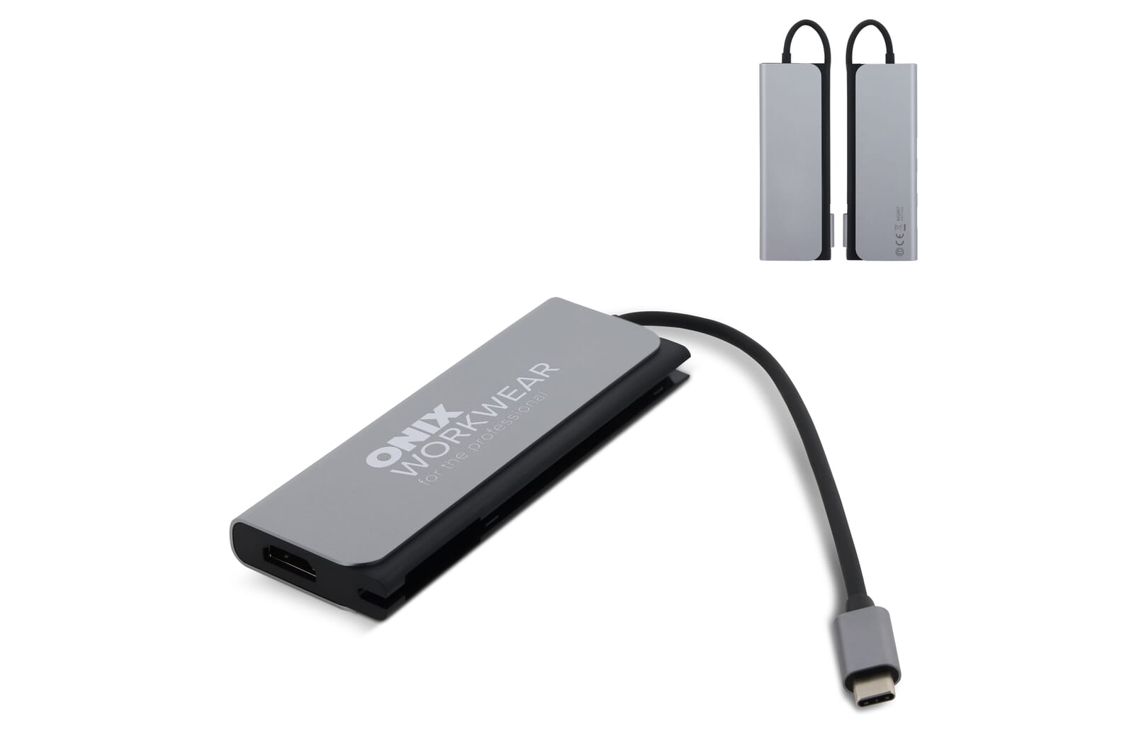 2651 | PowerHub HDMI Licht gun metal