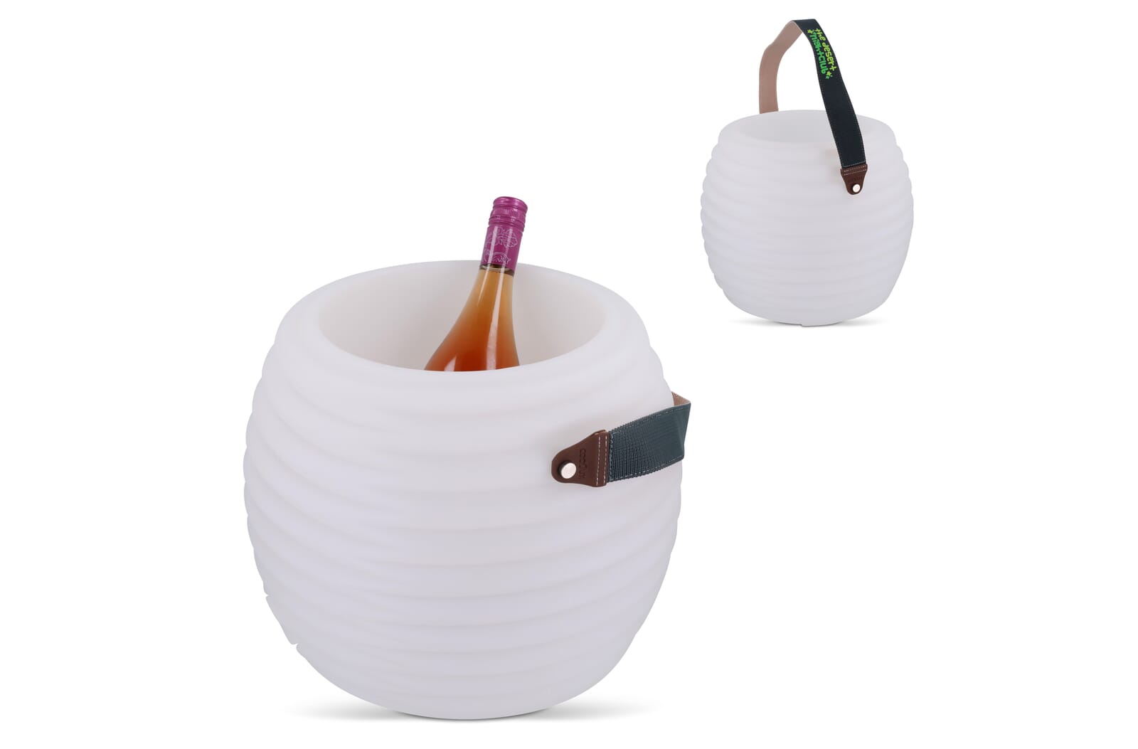 1616 | Coollux sfeerlamp en draadloze luidspreker Wit
