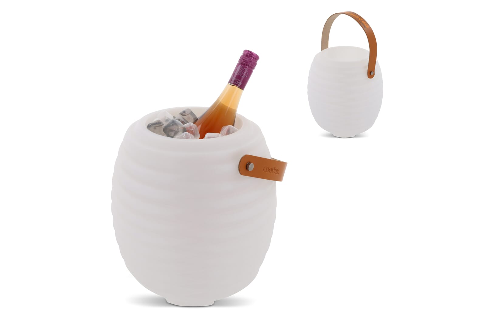 1626 | Coollux Mini sfeerlamp en draadloze luidspreker Wit