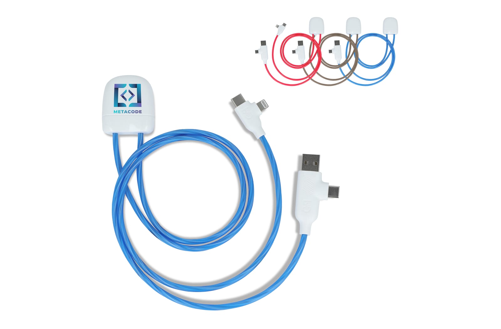 Xoopar Lighting ICE-C Oplaadkabel Blauw