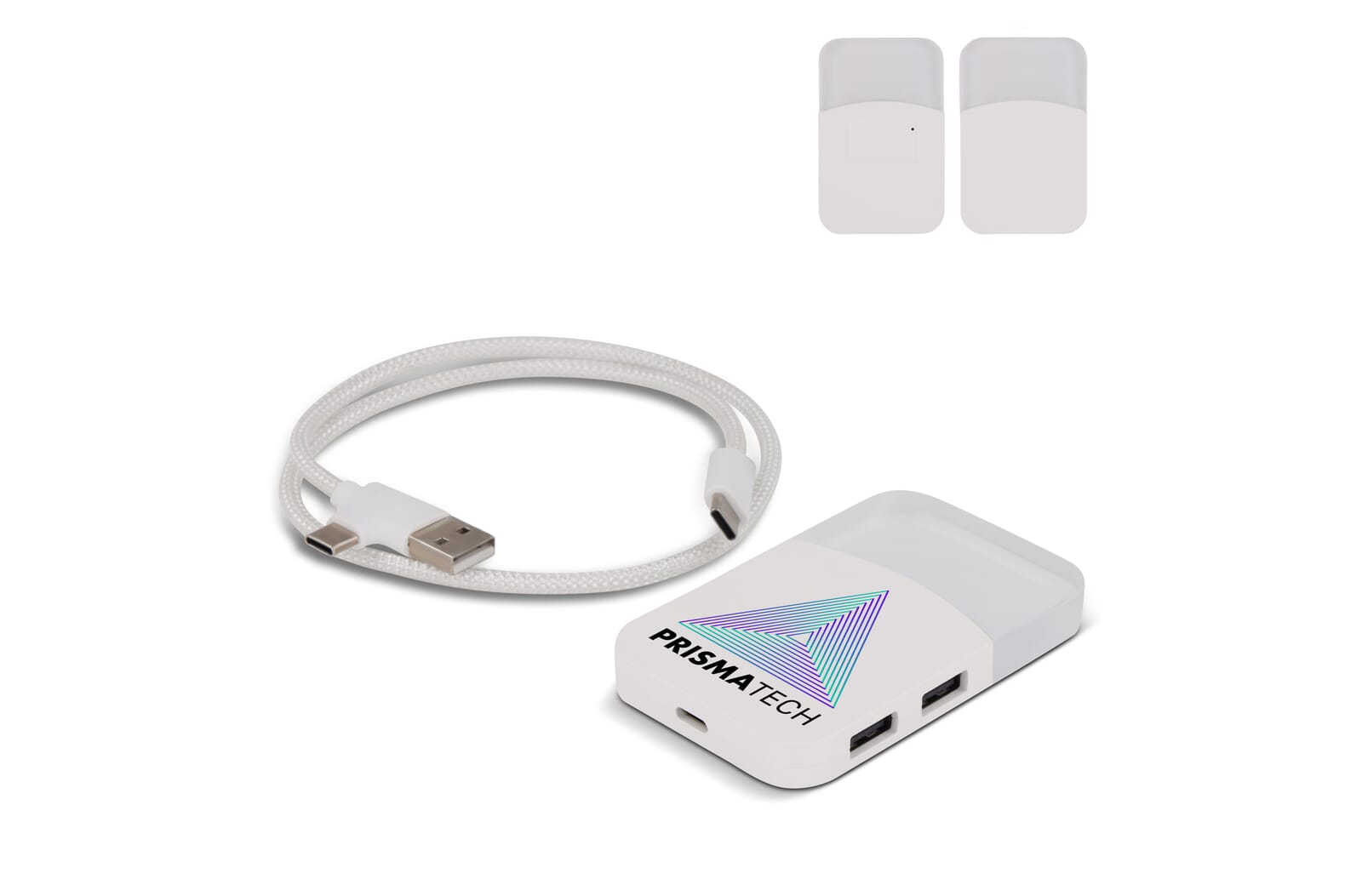 2598 | Xoopar iLo Mini Hub– 4 in 1 Adapter – USB 2.0 Data Transfer - Splitter Wit