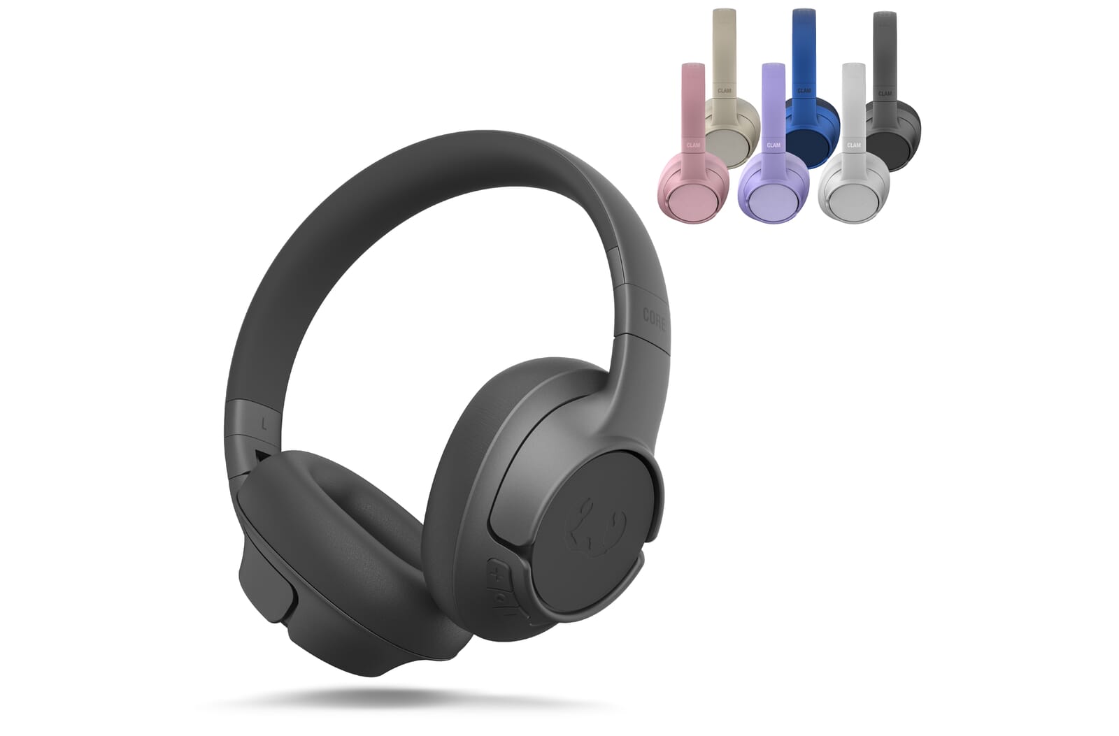 3HP3200 I Fresh 'n Rebel Clam Core Draadloze over-ear koptelefoon met ENC Blauw