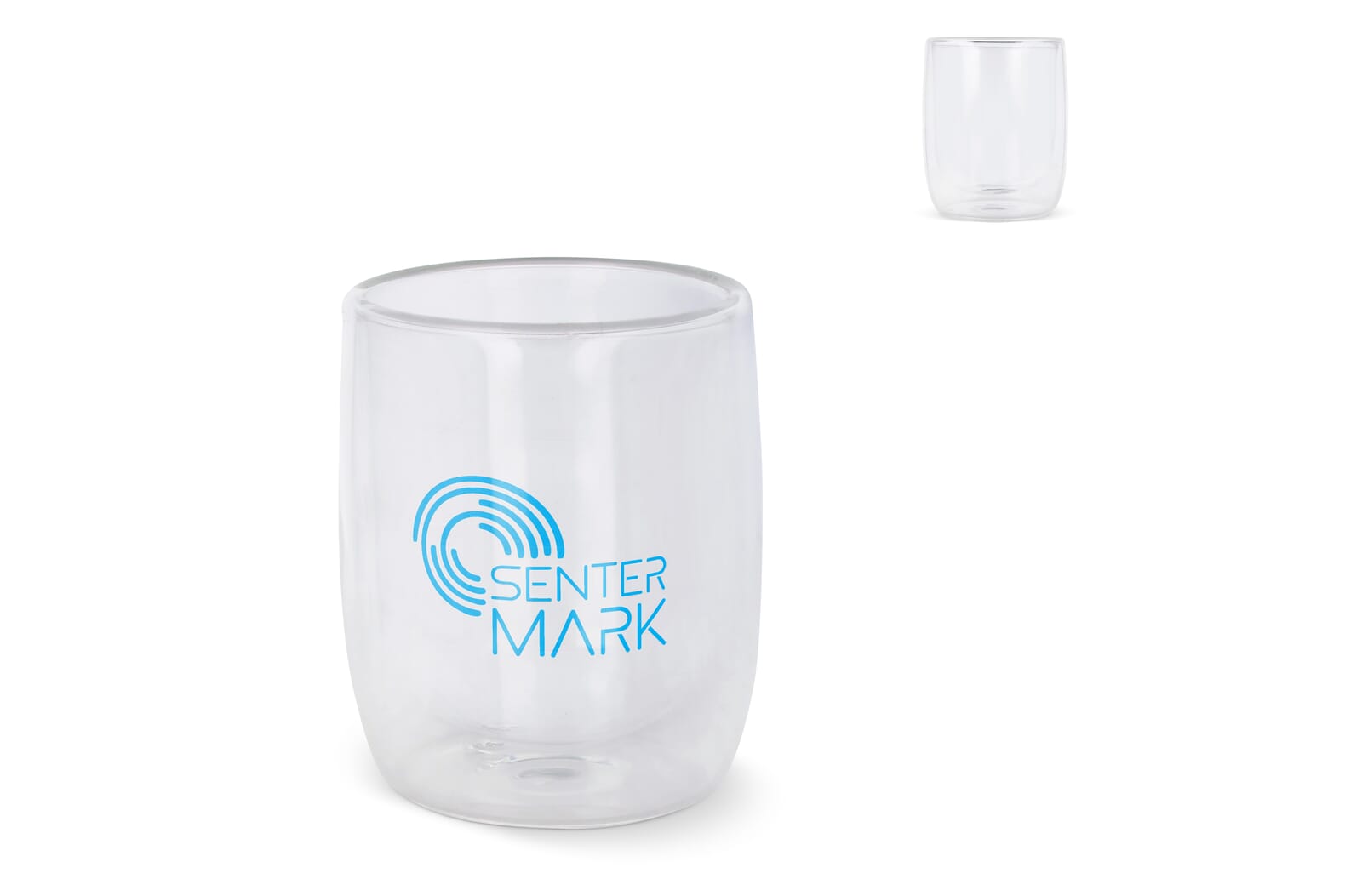 Dubbelwandig koffieglas Marian 230 ml Transparant